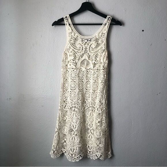 LC Lauren Conrad lace dress bathing suit cover up size XS - Picture 5 of 6